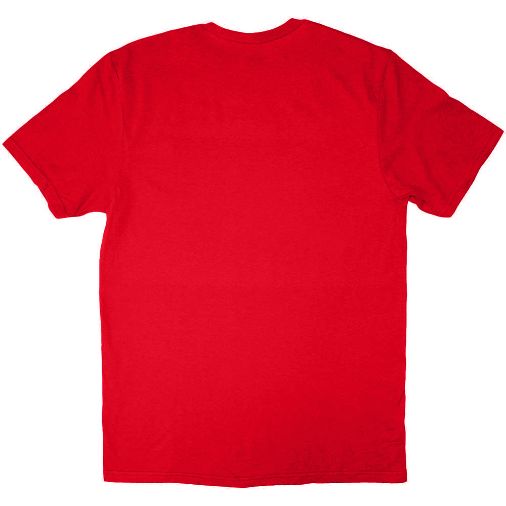 Red - Back - The Beatles Unisex Adult 1964 T-Shirt