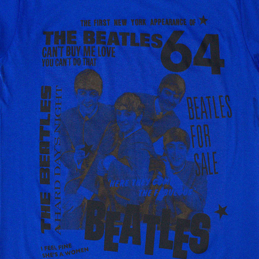 The Beatles - Tour '64 Dates Heren Tshirt - Zwart | Attitude Holland The Beatles - Tour '64 Dates Heren Tshirt - Zwart | Attitude Holland