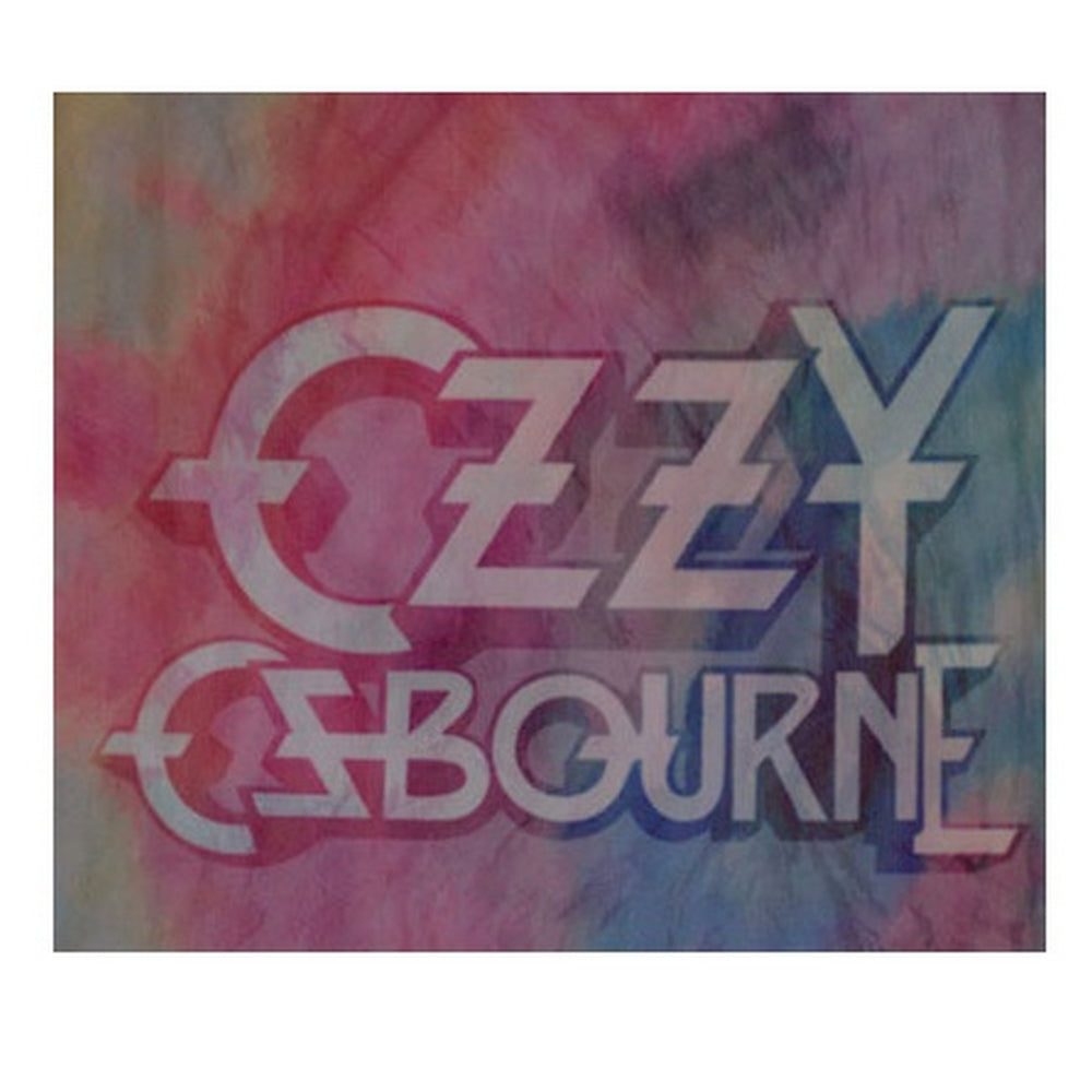 Multicoloured - Back - Ozzy Osbourne Womens-Ladies Logo Mesh Crop Top