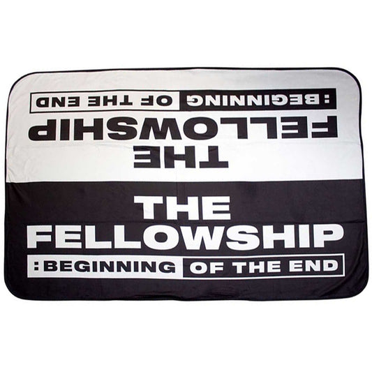 Black-White - Front - ATEEZ Fellowship Beginning Of The End Thin Blanket