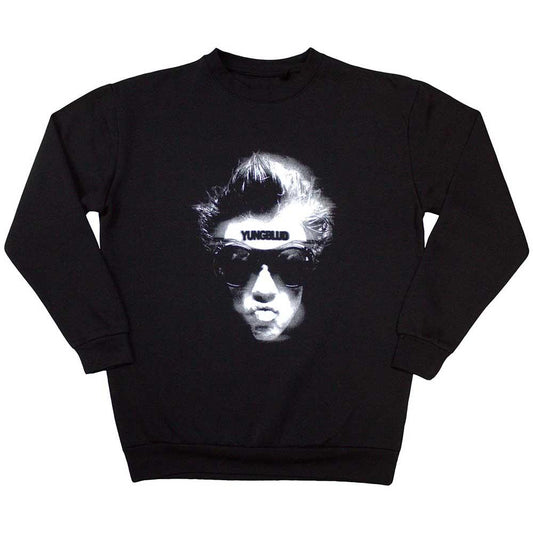 Black - Front - Yungblud Unisex Adult Goggles Sweatshirt