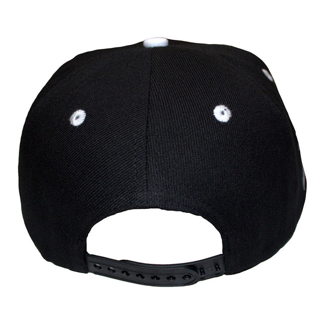 Black-Grey - Back - Metallica Unisex Adult The Shortest Straw Multi Eyes Trucker Cap