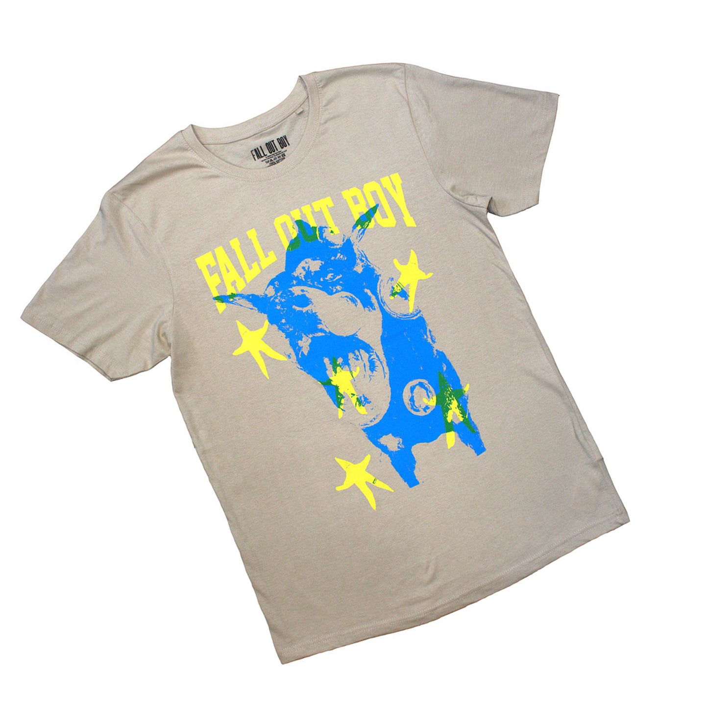 Sand - Back - Fall Out Boy Unisex Adult Dog T-Shirt