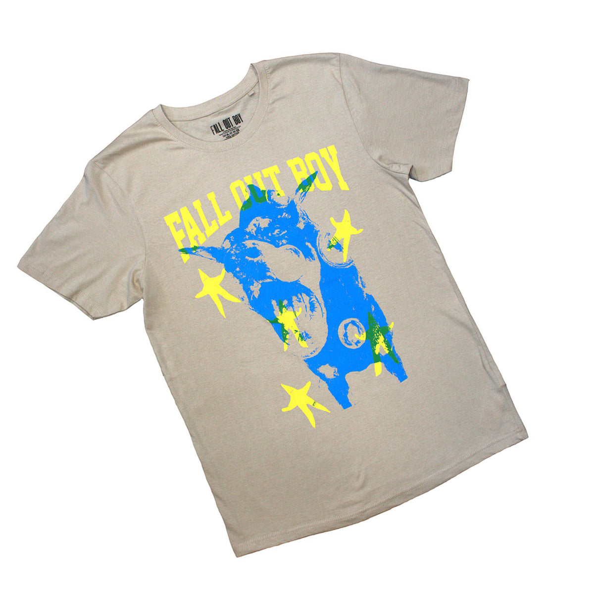 Sand - Back - Fall Out Boy Unisex Adult Dog T-Shirt