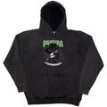 Charcoal Grey - Side - Pantera Unisex Adult Skeleton Cowboy Pull Over Hoodie