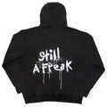 Charcoal Grey - Back - Korn Unisex Adult Still A Freak Back Print Stone Wash Pullover Hoodie