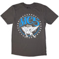 Charcoal Grey - Front - MC5 Unisex Adult Winged Panther T-Shirt