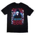 Black - Front - Falling In Reverse Unisex Adult Voice Collage Back Print T-Shirt