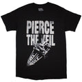 Black - Front - Pierce The Veil Unisex Adult Text T-Shirt