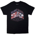 Black - Front - The Killers Unisex Adult Tour ´24 Rebel Diamonds Back Print T-Shirt