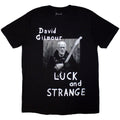 Black - Lifestyle - David Gilmour Unisex Adult Luck & Strange Portrait T-Shirt