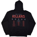 Black - Back - The Killers Unisex Adult Tour ´24 Rebel Diamonds Hoodie