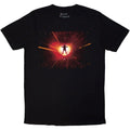Black - Front - David Gilmour Unisex Adult Luck & Strange Stage Shot Back Print T-Shirt