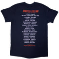 Navy Blue - Back - Bruce Springsteen Unisex Adult Tour ´24 Guitar Photo Back Print T-Shirt
