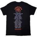 Black - Back - Bruce Springsteen Unisex Adult Tour ´24 Wheel Back Print T-Shirt