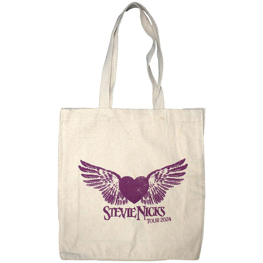 Natural - Front - Stevie Nicks Tour ´24 Logo Cotton Tote Bag