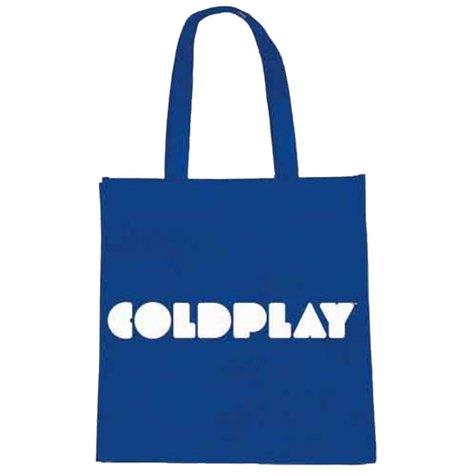Blue - Front - Coldplay Trend Version Logo Eco Friendly Tote Bag
