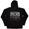 Black - Front - Nine Inch Nails Unisex Adult Downward Spiral Pullover Hoodie