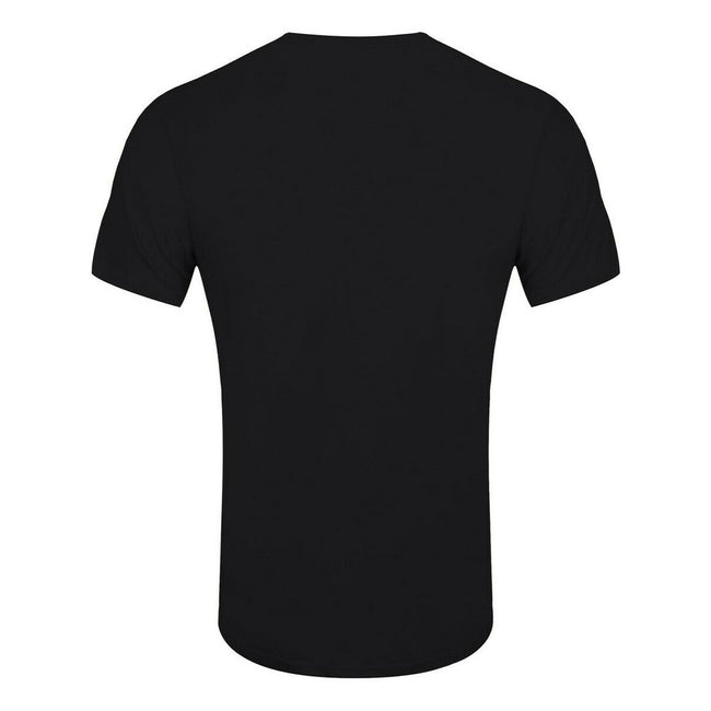 Black - Back - Queen Unisex Adult Crest T-Shirt