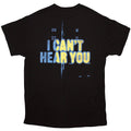 Black - Back - Pierce The Veil Unisex Adult I Can´t Hear You Back Print T-Shirt
