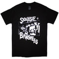 Black - Front - Siouxsie & The Banshees Unisex Adult Live! T-Shirt