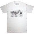 White - Front - Radiohead Unisex Adult Despot Organic T-Shirt