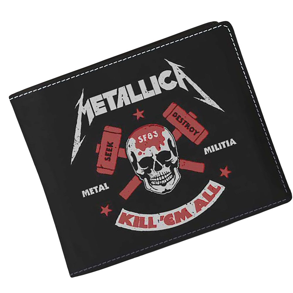 Black-Red-White - Side - Metallica Kill Em All 2 Wallet