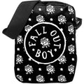 Black-White - Front - Fall Out Boy Flowers Crossbody Bag
