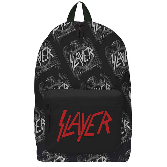 Black - Front - Slayer Repeat Logo Backpack