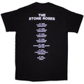 Black - Back - The Stone Roses Unisex Adult Tour 2016 Back Print T-Shirt