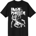 Black - Front - Iron Maiden Unisex Adult No Prayer Claw Crop T-Shirt