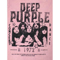 Kashmir Red - Back - Deep Purple Unisex Adult 1972 Concert Stone Wash T-Shirt