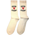 Natural - Back - Bon Jovi Unisex Adult Forever Terrycloth Socks