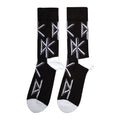 Black - Back - Dead Kennedys Unisex Adult Repeat Logo Socks