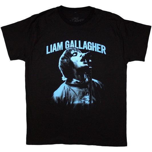 Black - Front - Liam Gallagher Unisex Adult Maine Road Live T-Shirt