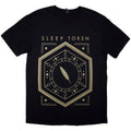 Black - Front - Sleep Token Unisex Adult Emergence Feathered Host Back Print T-Shirt