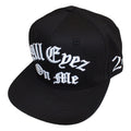 Black-White - Front - Tupac Shakur Unisex Adult All Eyez On Me Snapback Cap
