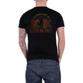 Black - Back - AC-DC Unisex Adult Hard As Rock Back Print T-Shirt