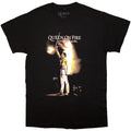 Black - Front - Queen Unisex Adult Live At The Bowl T-Shirt