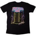 Black - Back - Fleetwood Mac Unisex Adult On Tour Back Print T-Shirt
