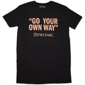 Black - Front - Fleetwood Mac Womens-Ladies Go Your Own Way T-Shirt Dress