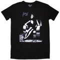 Black - Front - Amy Winehouse Womens-Ladies Chair T-Shirt Dress