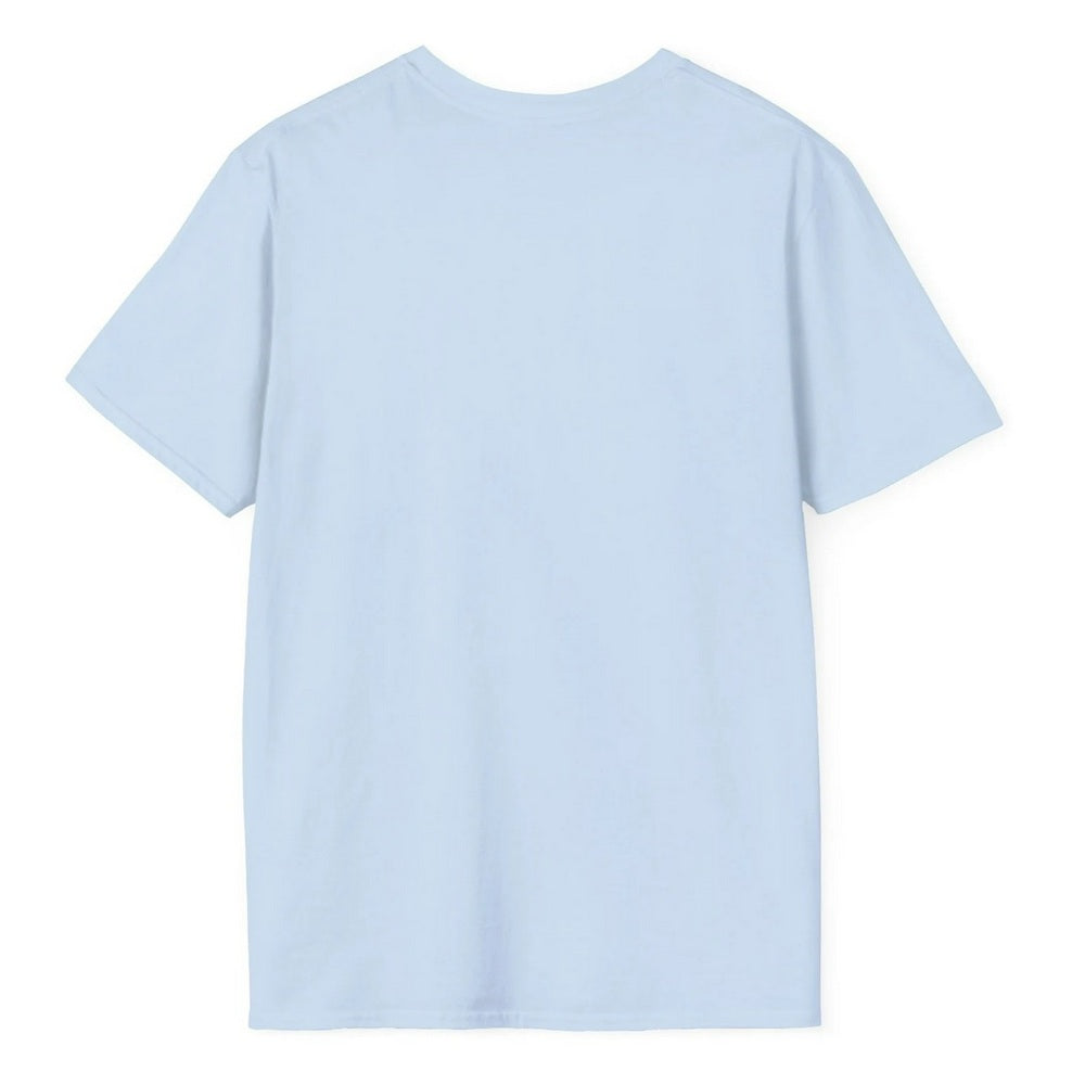 Blue - Back - The Beatles Unisex Adult Hat In Hand T-Shirt