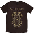 Brown - Front - Sleep Token Unisex Adult Caramel T-Shirt