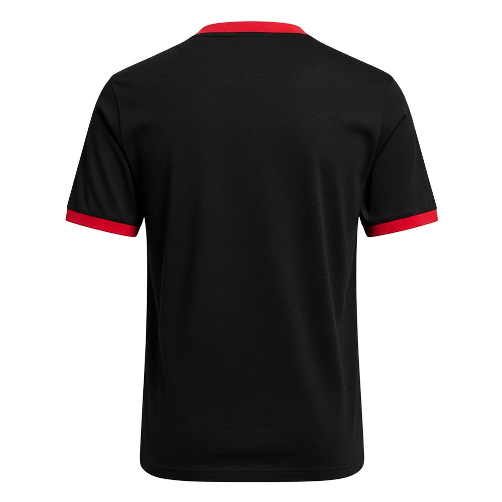 Black - Back - Deftones Unisex Adult Star & Pony Ringer T-Shirt