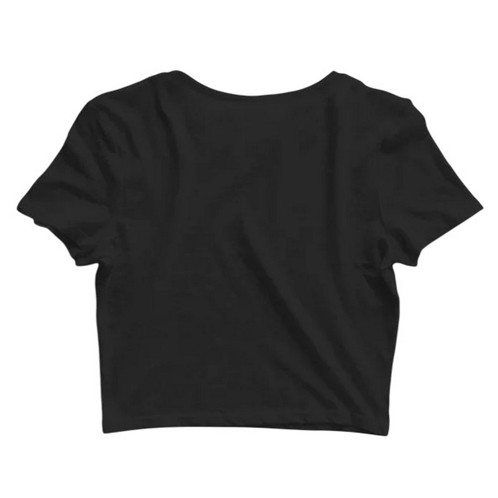 Black - Back - Def Leppard Womens-Ladies Tokyo Crop Top