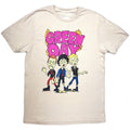 Sand - Front - Green Day Unisex Adult Walking Zombies T-Shirt