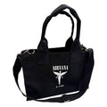 Black - Back - Nirvana In Utero Back Print Cotton Tote Bag