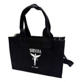 Black - Front - Nirvana In Utero Back Print Cotton Tote Bag
