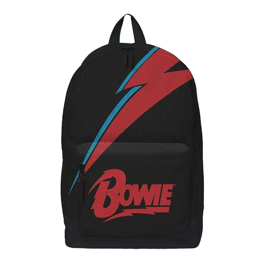 Black-Red - Front - David Bowie Lightning Backpack